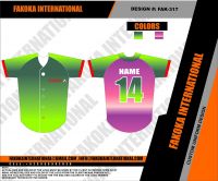 Red Green Baseball Jersey